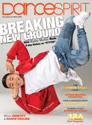 Dance Spirit Magazine cover image