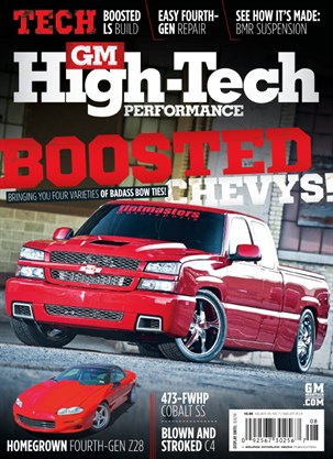 GM High-Tech Performance Magazine cover image