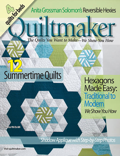 Quiltmaker Magazine cover image