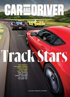 Car and Driver Magazine cover image